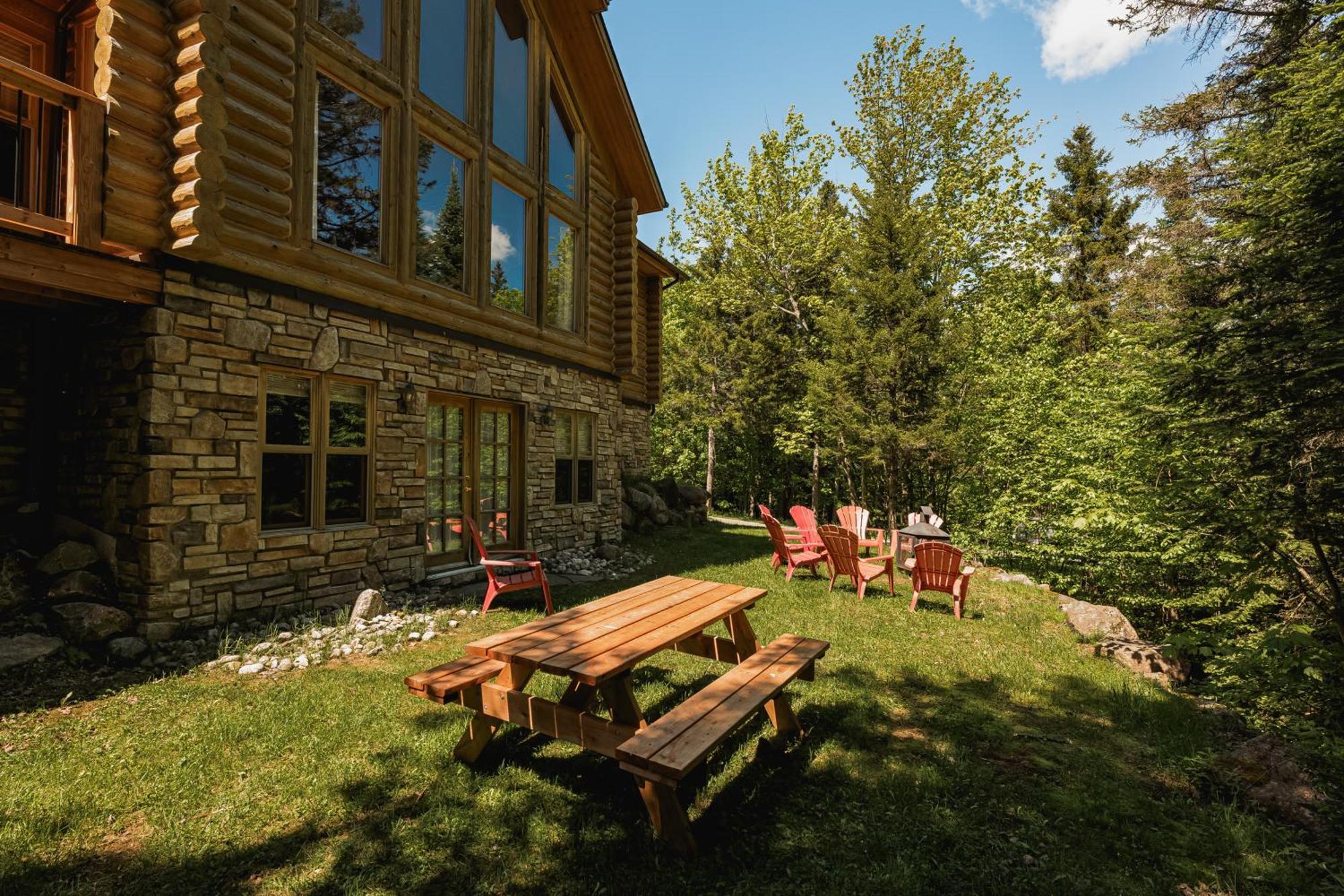 Fiddler Lake Resort Chalet 30 Deer Mille-Isles Exterior foto